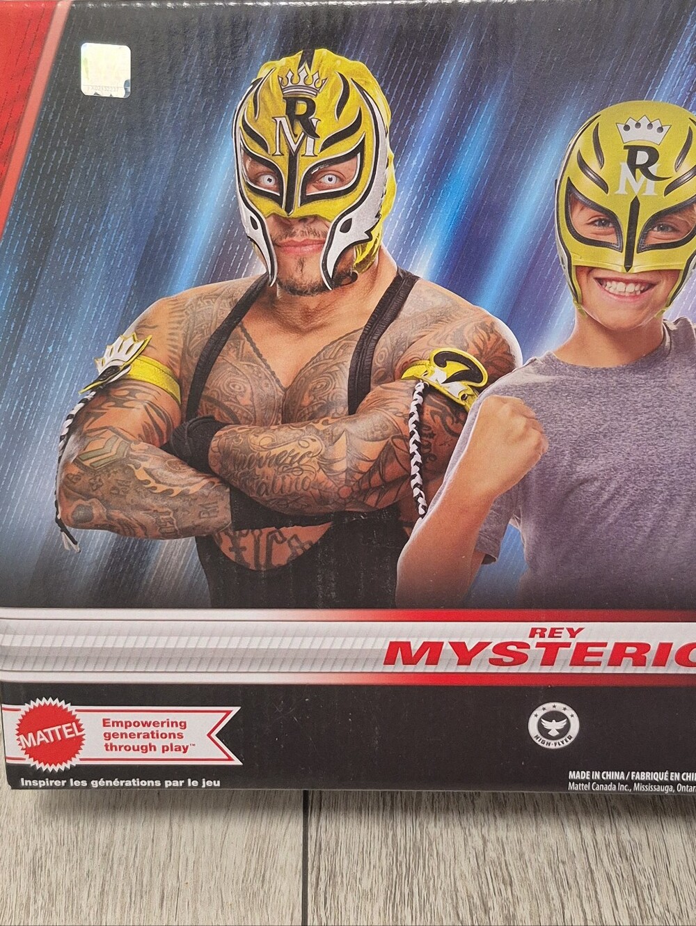 Rey Mysterio Role Play and Main Event Figure Mattel WWE Toy Wrestling NEW! - Picture 4 of 6